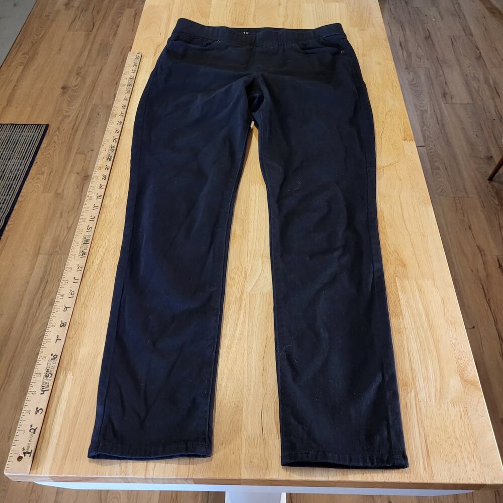 Levi's Black Jeggings Size 10 29" Inseam 32" Waist 13" Rise